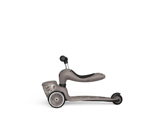 Scoot & Ride Highwaykick 1 Lifestyle Jeździk i hulajnoga 2w1 Brown Lines - 1109673 - zdjęcie 7
